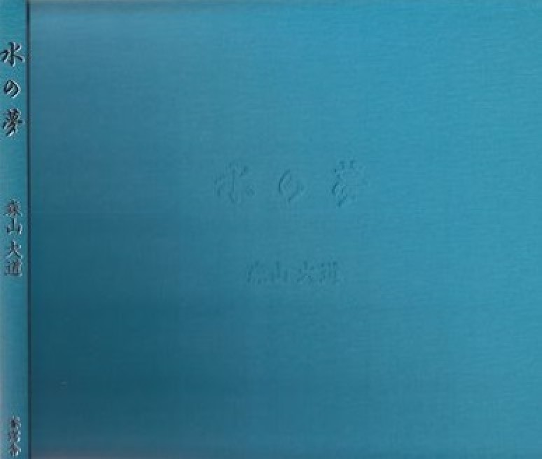 Daido MORIYAMA Photo Book DREAM of WATER 1999 JAPAN super rare very good