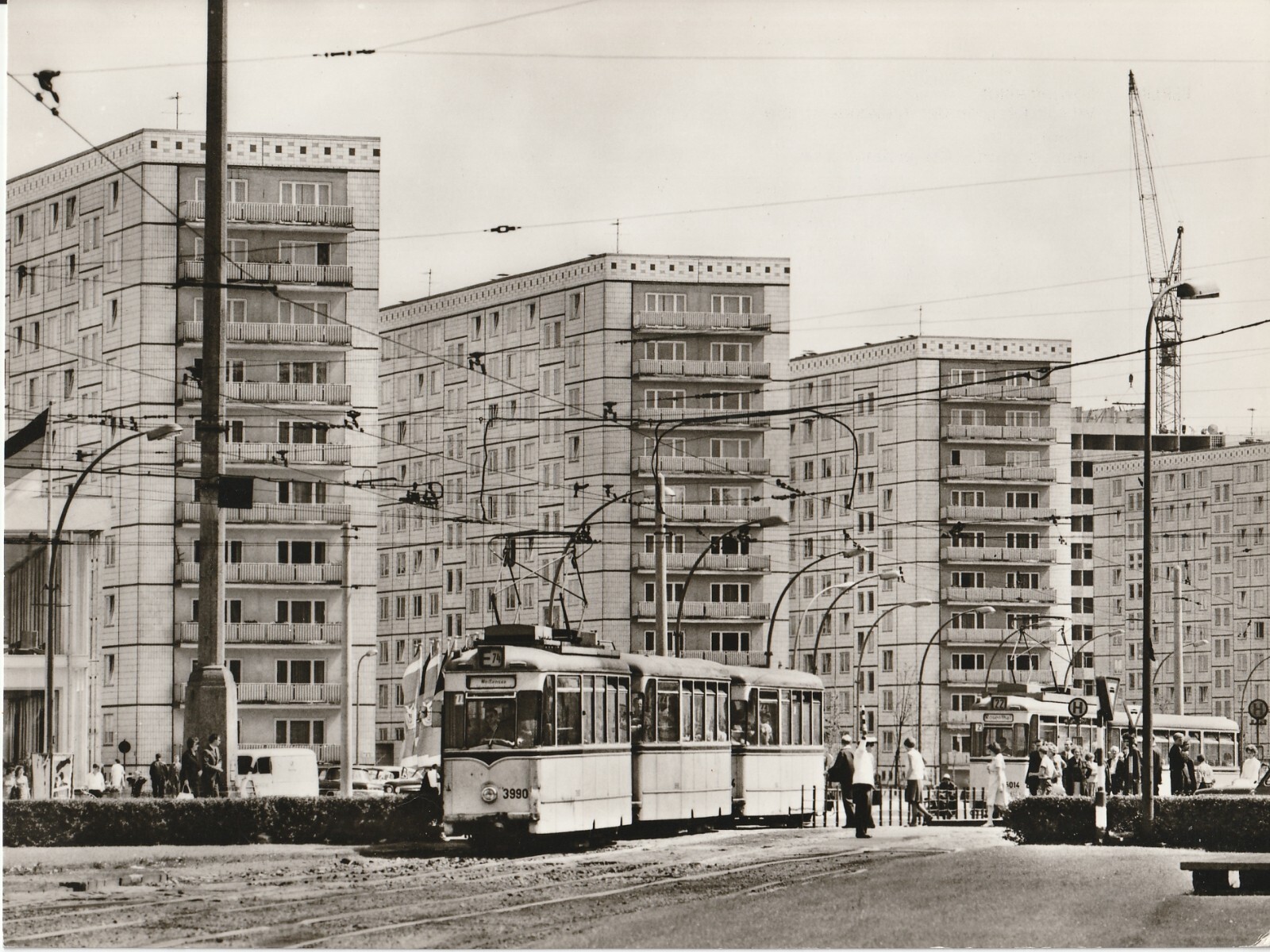 Photo Print Analog Landesbidstelle 1970 Illustration Of Berlin 18X24CM