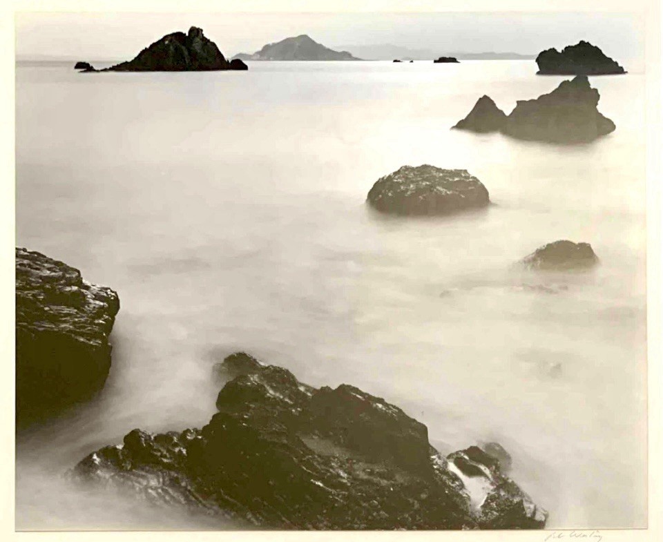 Robert Werling – Ise Bay, Japan – Signed Gelatin Silver Black & White Photograph