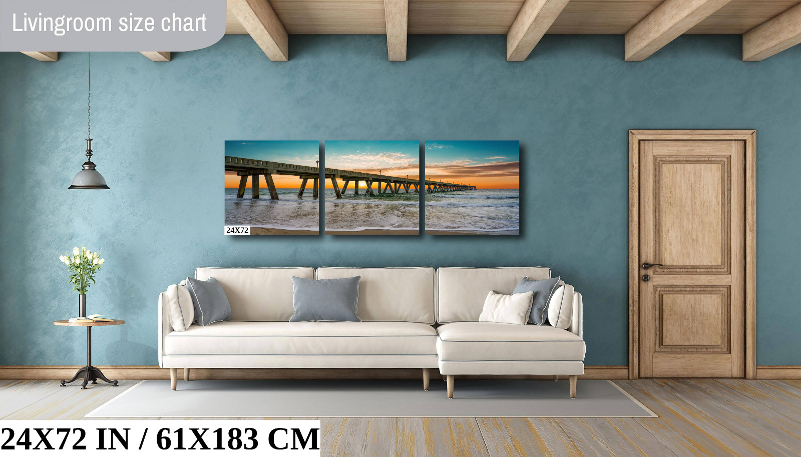 Coastal Awakening: Wrightsville Beach Jonnie Mercers Fishing Pier Metal Wall Art