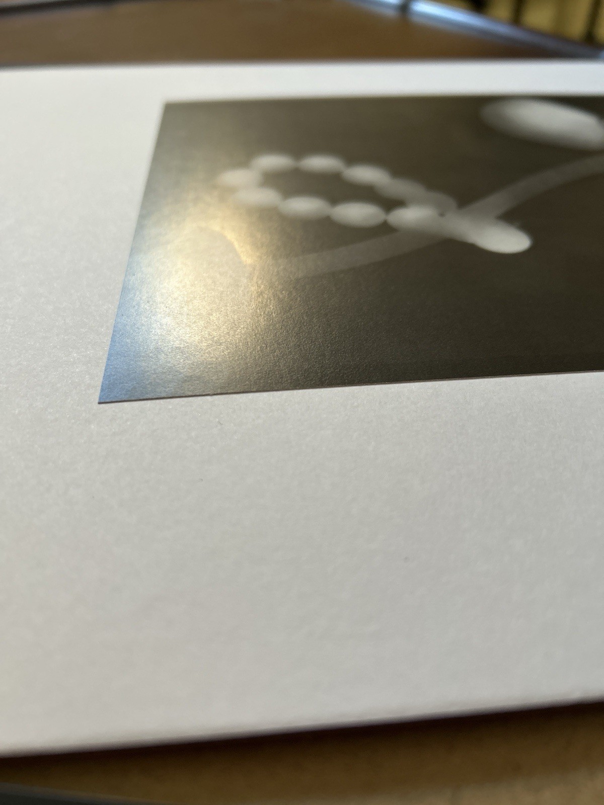 Man Ray “Abstract Rayograph” 1975 Vintage Photo Engraving w/ COA, c.1923 Neg