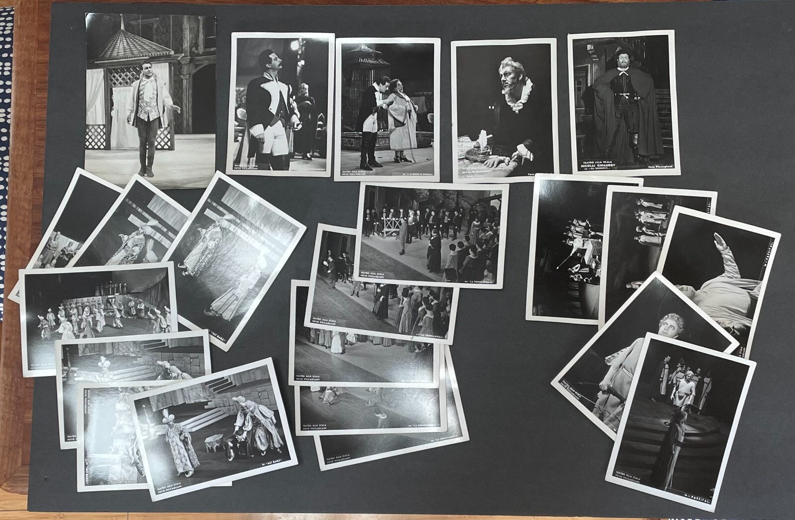 Vintage Original ERIO PICCAGLIANI Italian Opera ‘Teatro alla Scala’ PHOTOGRAPHS