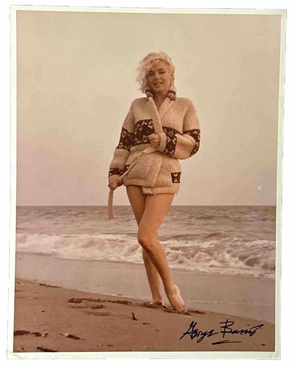Marilyn Monroe 11×14 The Last Photos 1962 Photograph Signed By George Barris