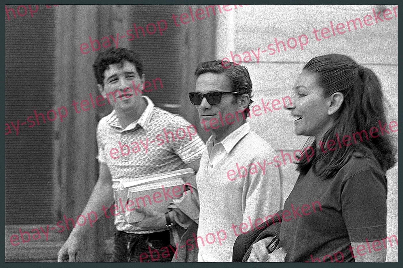 Photo Pier Paolo Pasolini Maria Callas Film Medea Adriatic Grado Italy July 1969!!