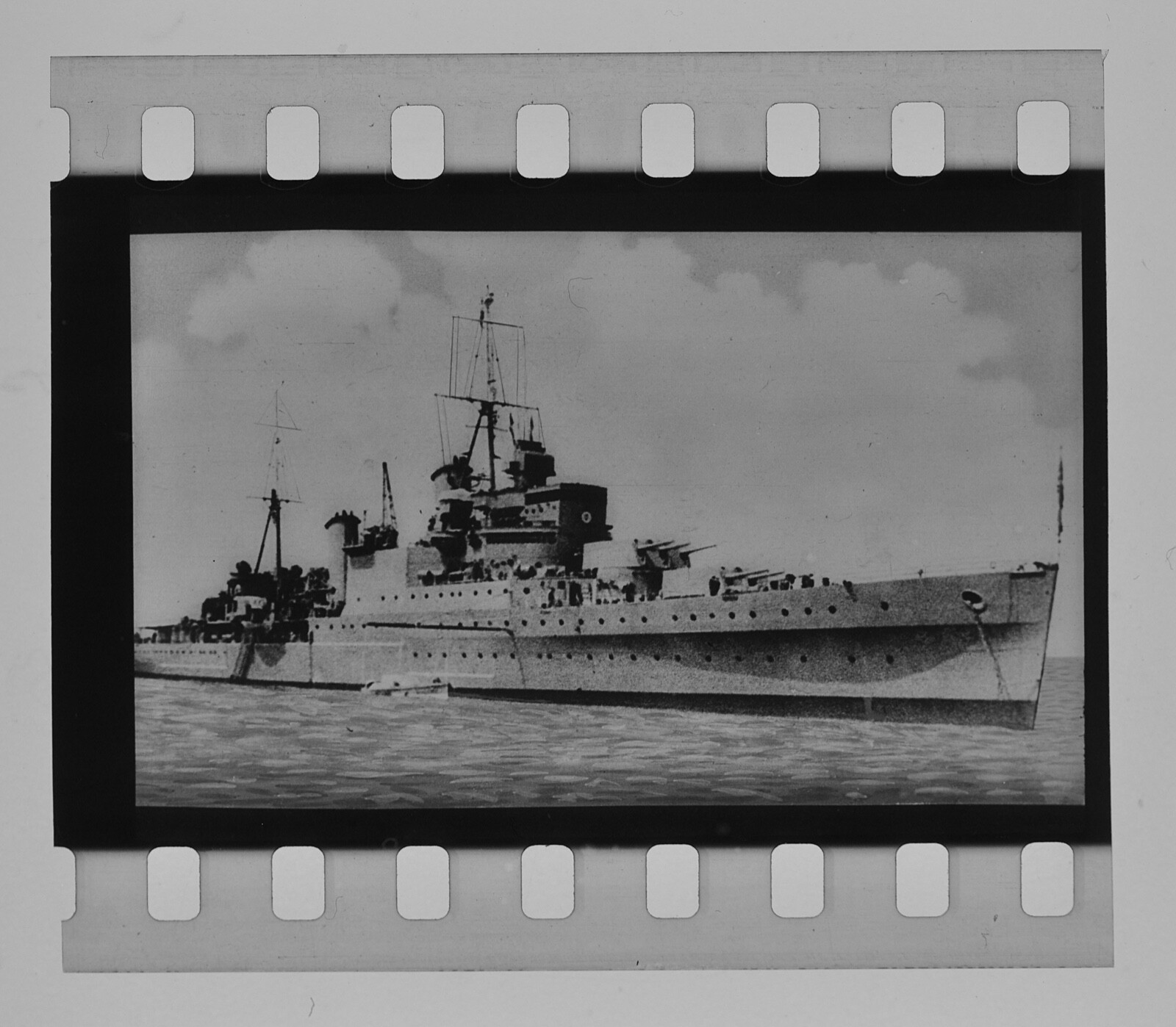 Old Slide Celluloid Film 4×3.5 cm – Warships Soldiers of the Kriegsmarine and much more.