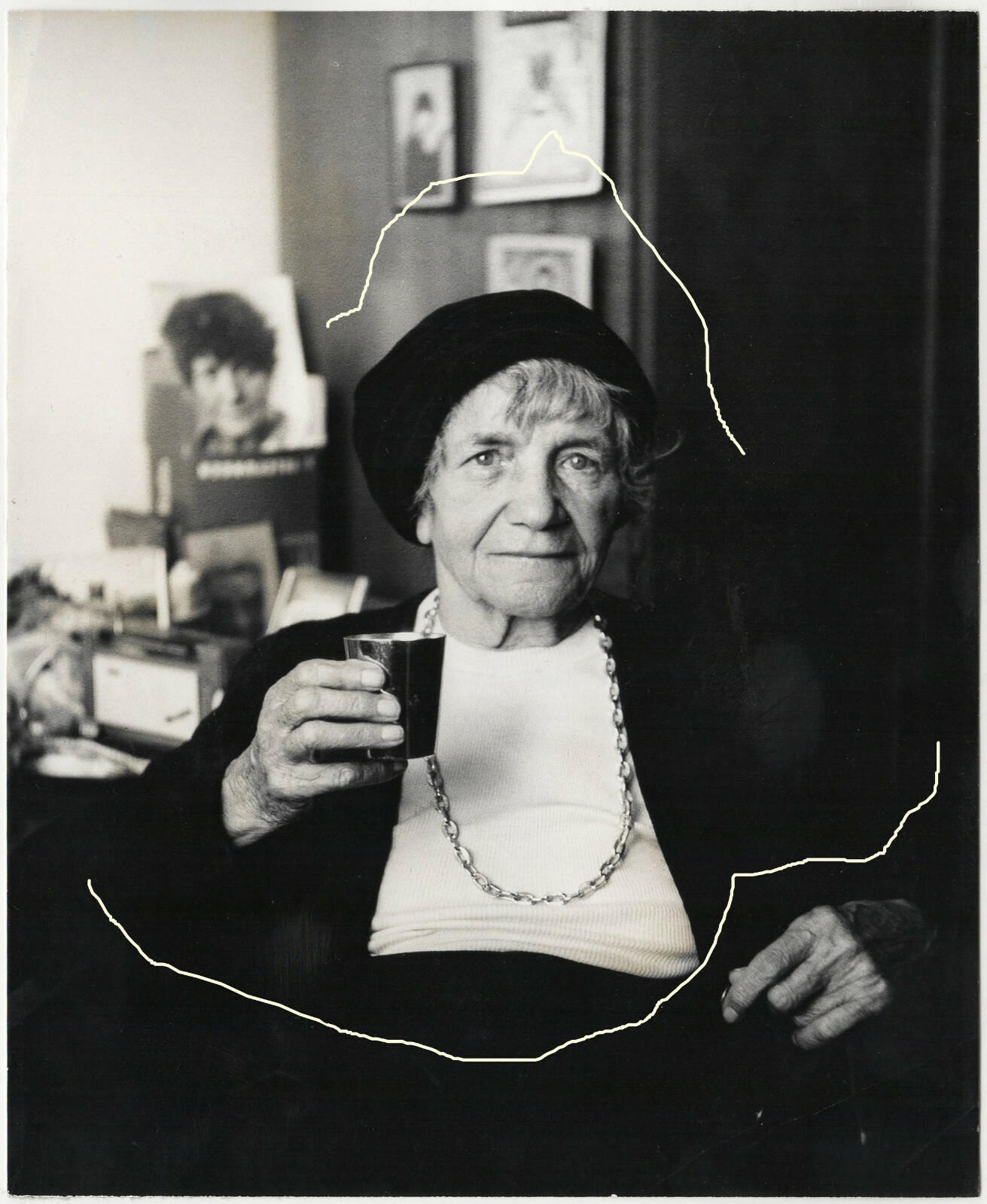 22x18cm vintage photo Katja Klatt 1975 by Marietta di Monaco photo 1