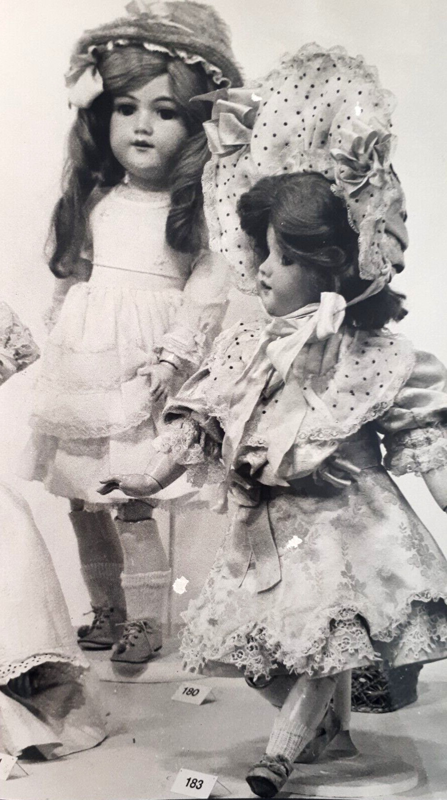 Rare Collectible Doll Photography XXth F.BIBAI