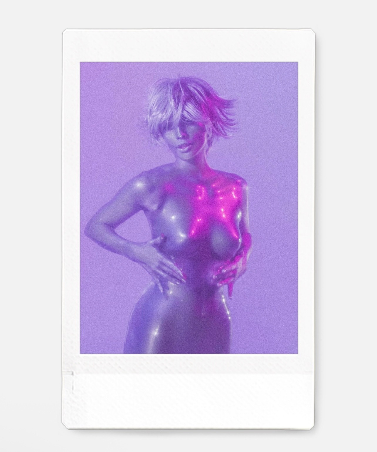 Art Model Bradley Instax Mini Photo Print Signed By The Artist