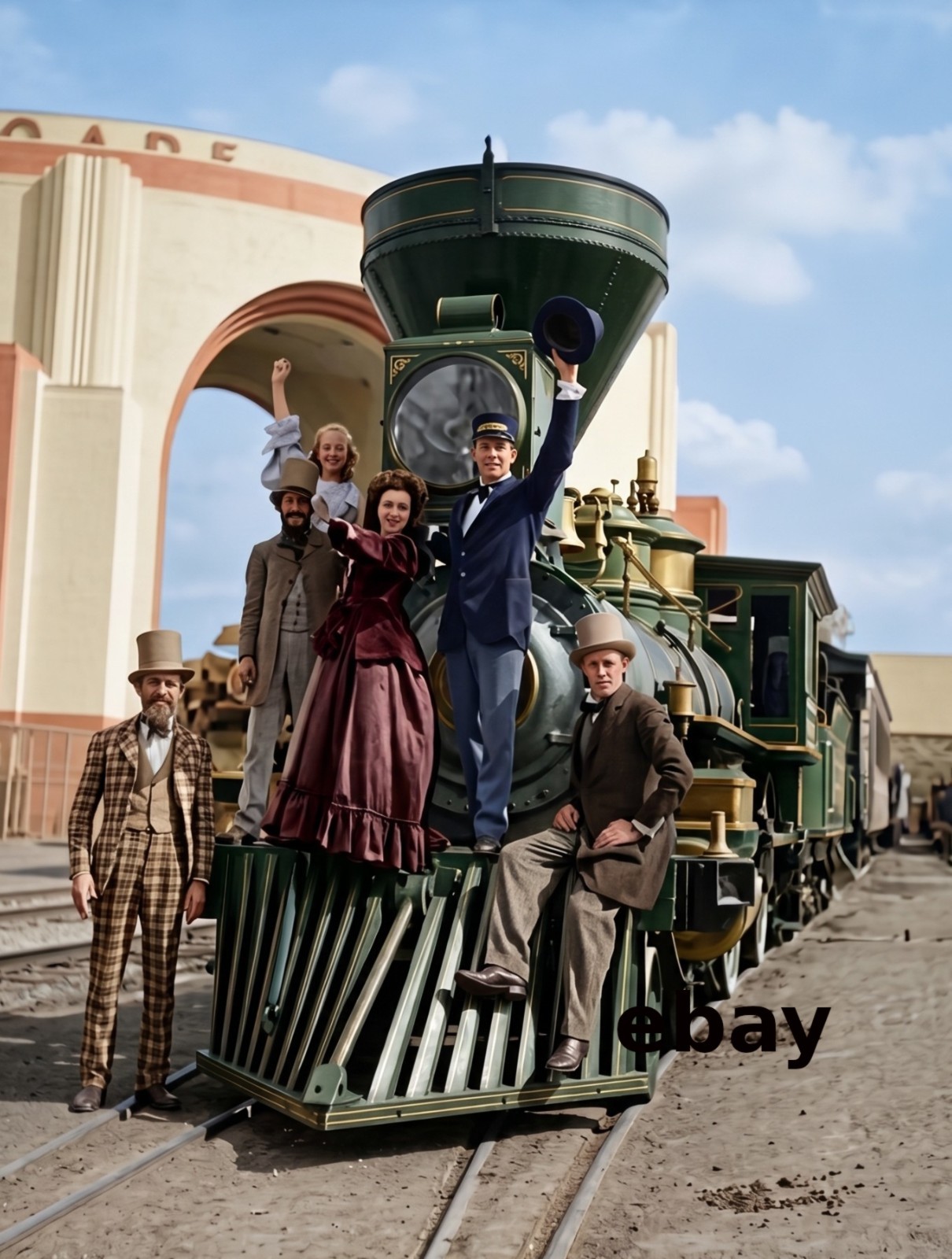 Photo Art Print of the New York World’s Fair Railroad Pageant 1939