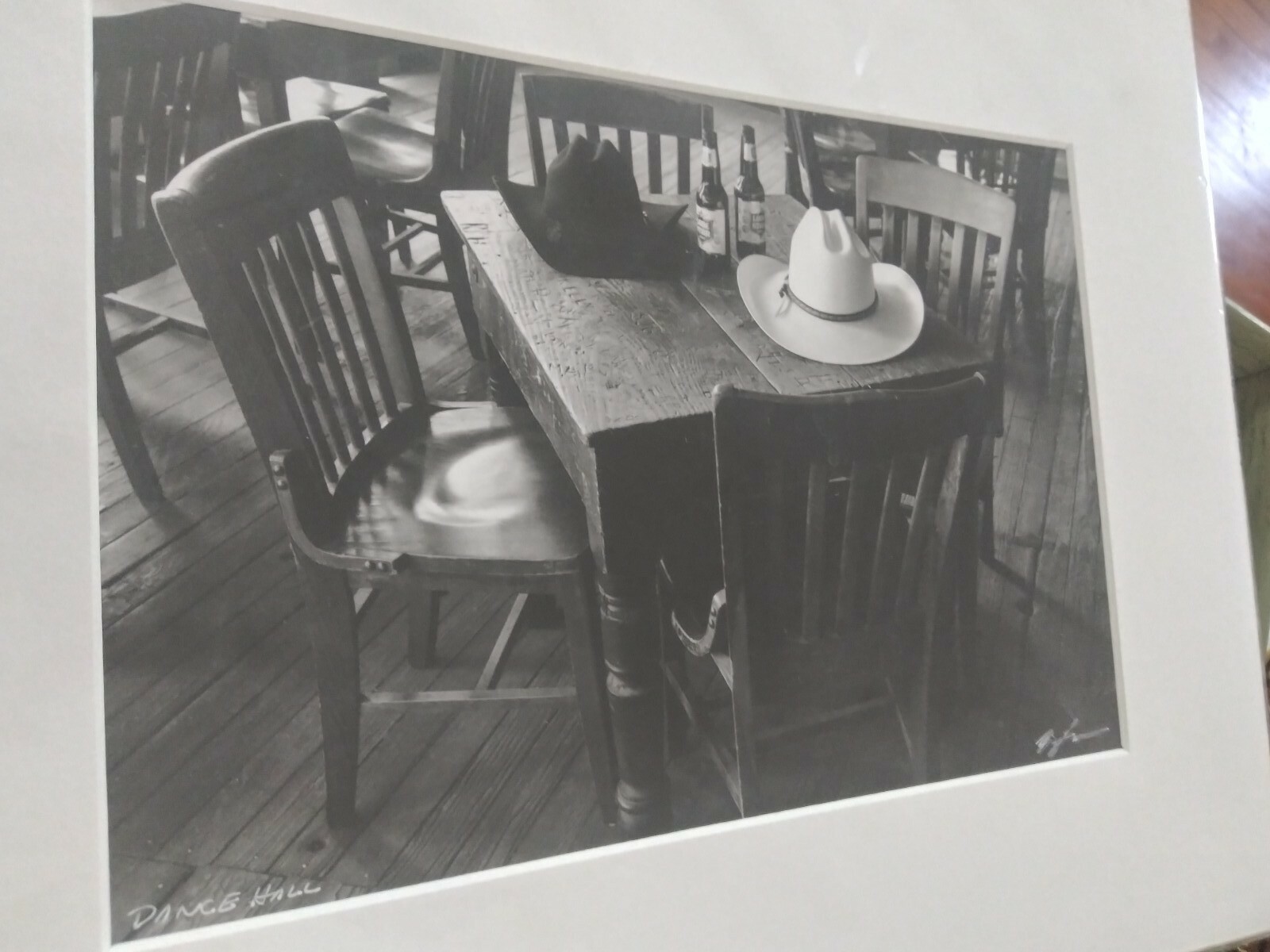 Craig Fonarow Traditional Dark Room Print ” Dance Hall” Matted no frame 14″ X 11