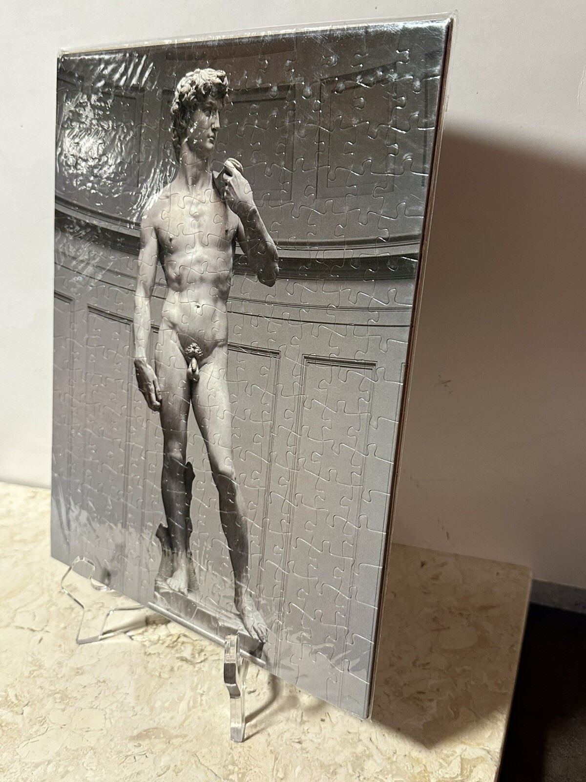 ACADEMY Florence, Italy – Michelangelo DAVID, Original 221pc Puzzle From Museum