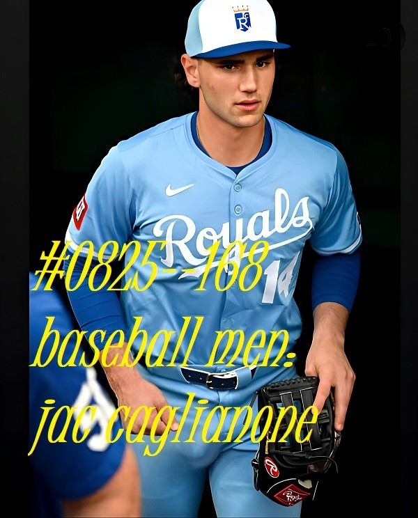 MALE PORTRAIT #0825-168- athletes -baseball men- caglianone- free ship in usa