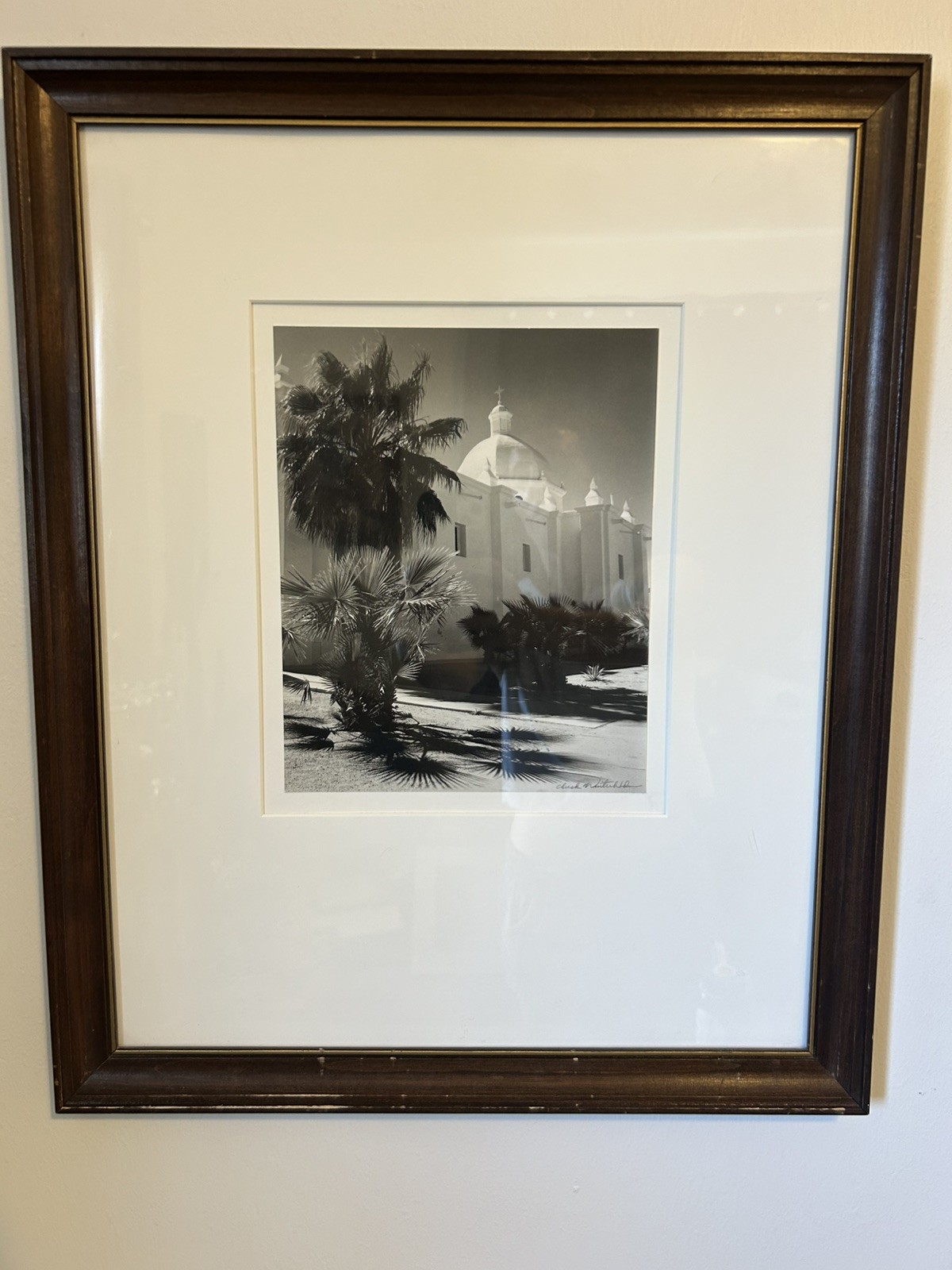 Chuck Winterhalder California Photographer Immaculate Conception Church Framed