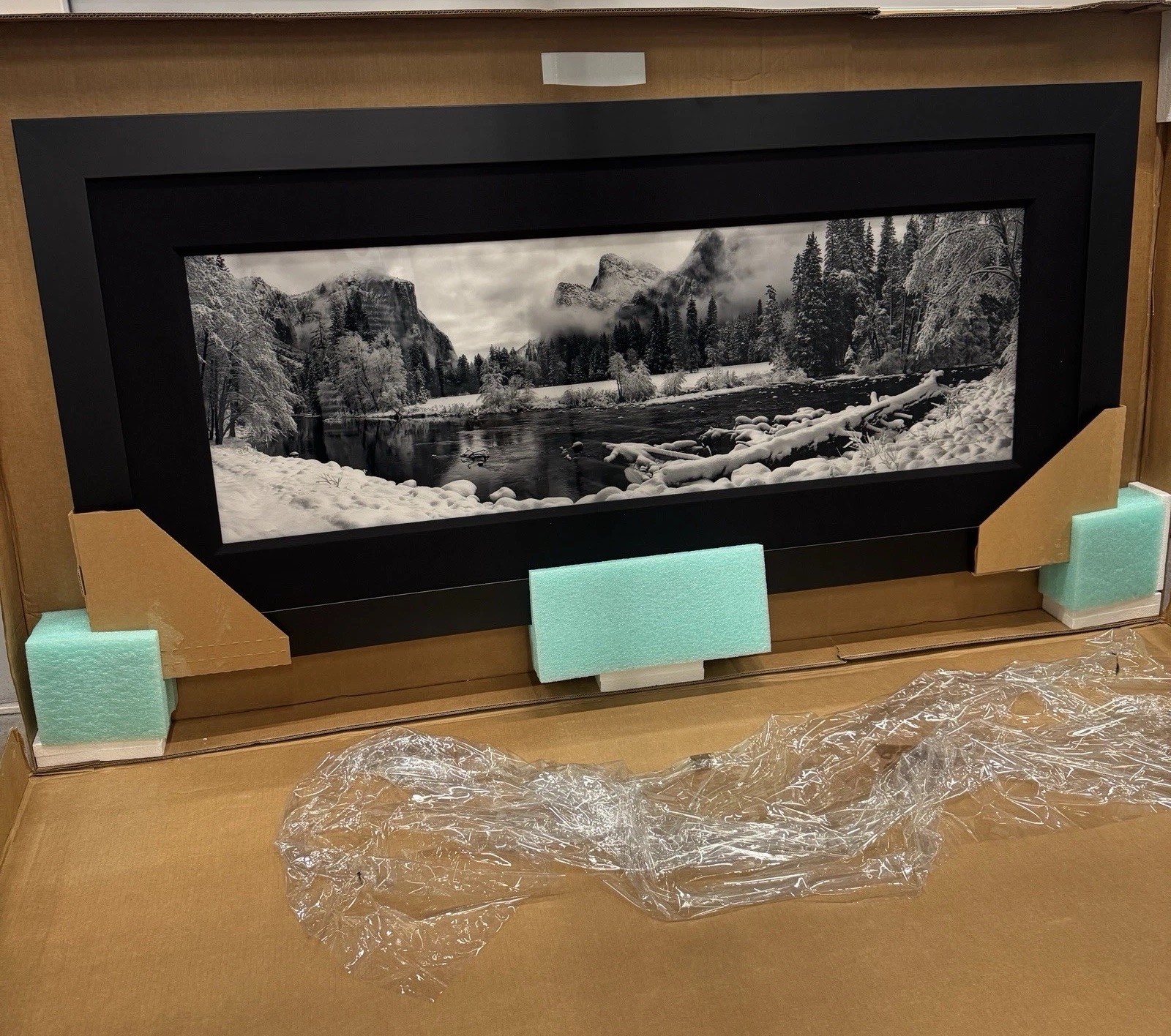Peter Lik “Timeless” 150M – NEW – Sold Out 1 of 100 – Yosemite Mystic Valley B&W