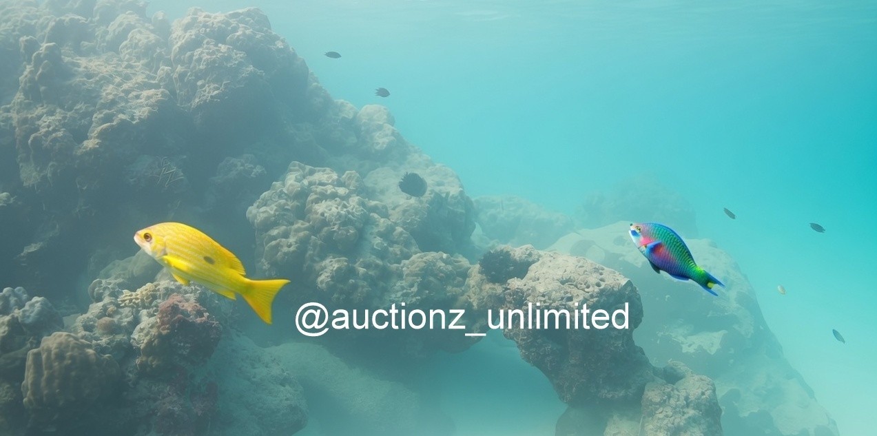 Minimalist Serene Coral Reef Digital Wallpaper Calm Underwater Download