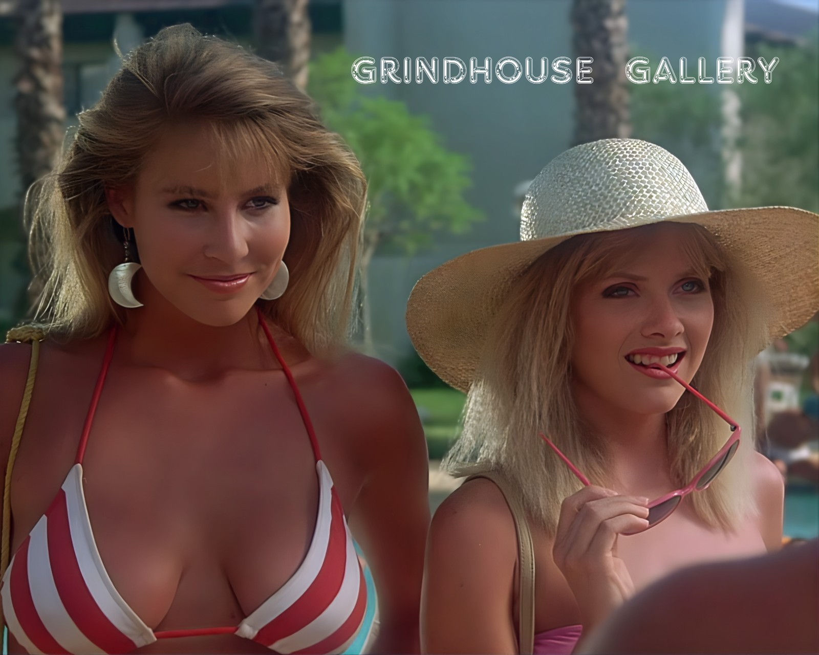BARBARA CRAMPTON & KATHLEEN KINMONT FRATERNITY VACATION 1985 Sexy Photo Print 6