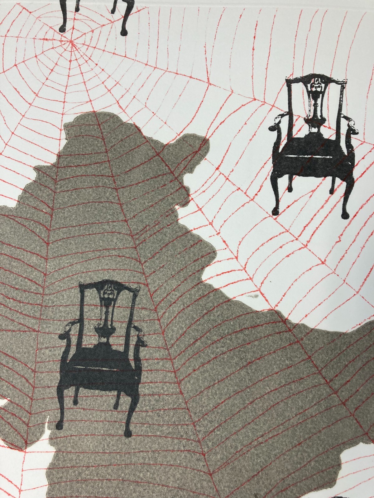 LAUREN EWING Signed THE BRITISH CHAIRS Monotype 1993 INDIA PARTITION Limited Ed