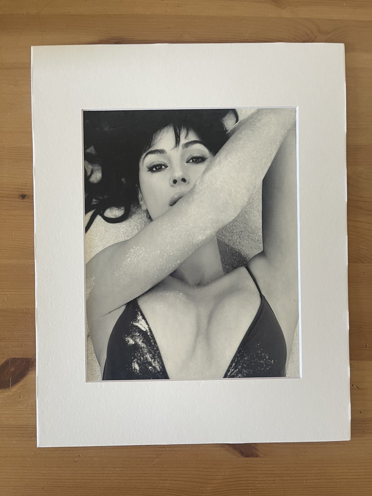 Monica Bellucci Model Fine Art Photography Print Matted Editorial Archive