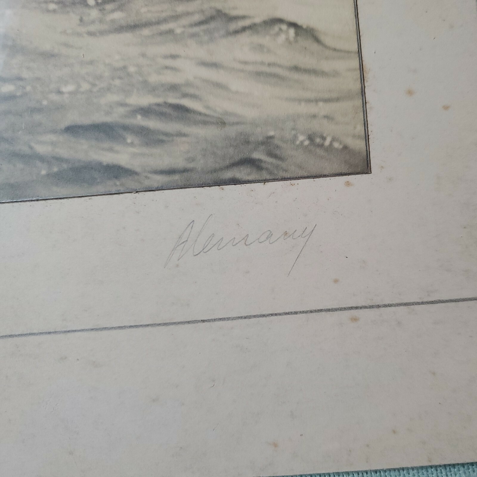 PHOTOGRAPHER JOSE ALEMANY; Original Titled Photo, “Weir In The Wind” 7.5 x 11.25