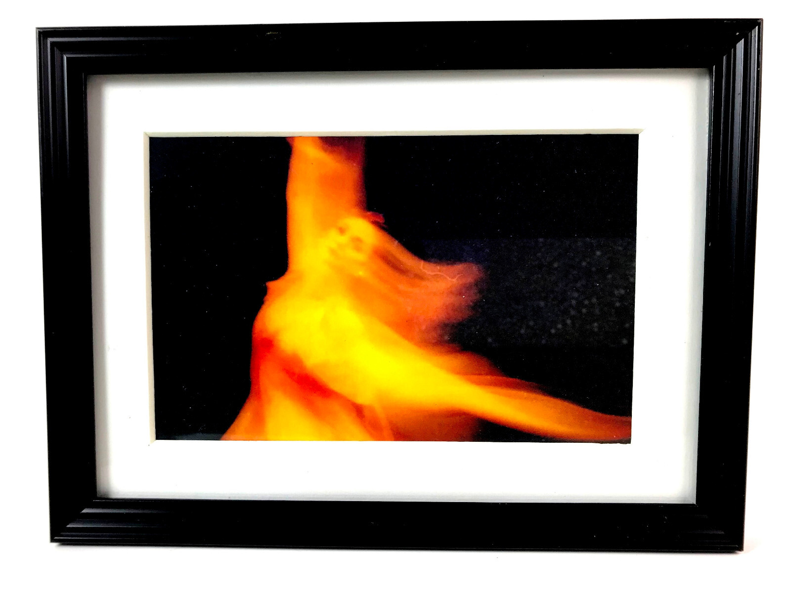 “DANCER IN FLIGHT” 4×6 ” MATTED AND FRAMED PHOTO PRINT READY TO HANG,GREAT GIFT
