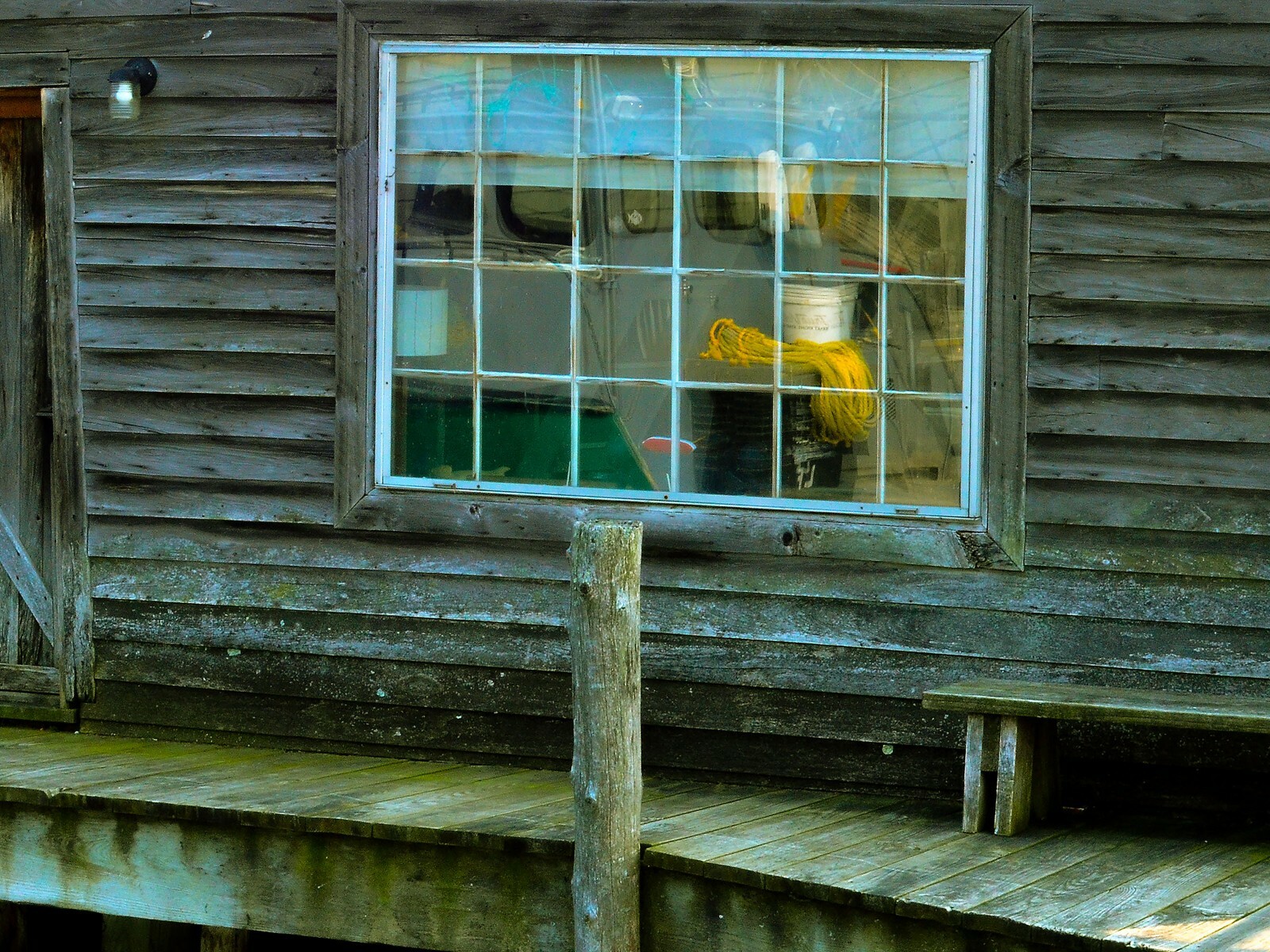 Art Photo Inkjet Canvas Print “Yellow Rope” – 24″ x 18″