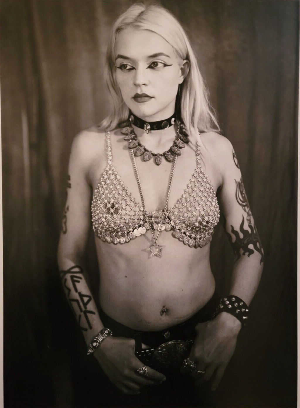 Ken Miller Photographic Print Set Entitled ‘Lee’ 1986 & 1991 San Francisco