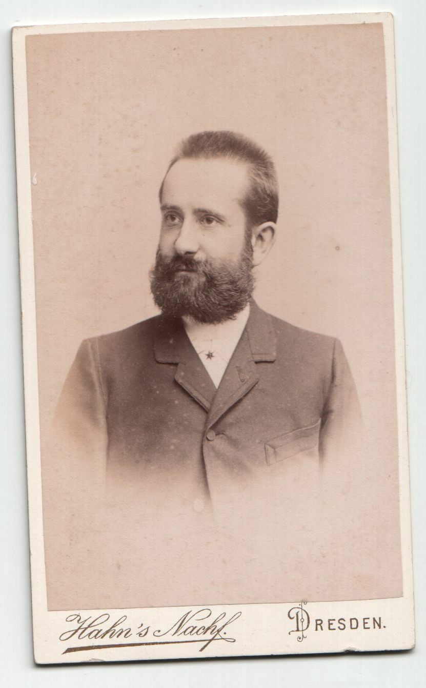 CDV: photograph Hahns Nachf, Dresden