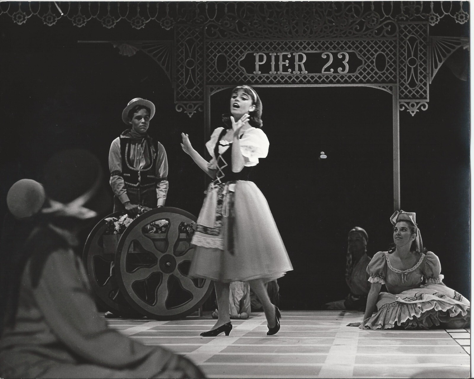 Hendrickson Original Photo B&W ANNA MARIA THE FIREFLY Melodyland Theater 10 x 8″