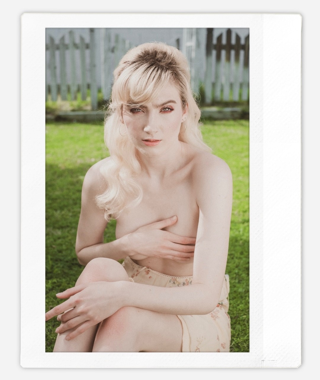 Art model Kailee Instax Wide Instant Film Print