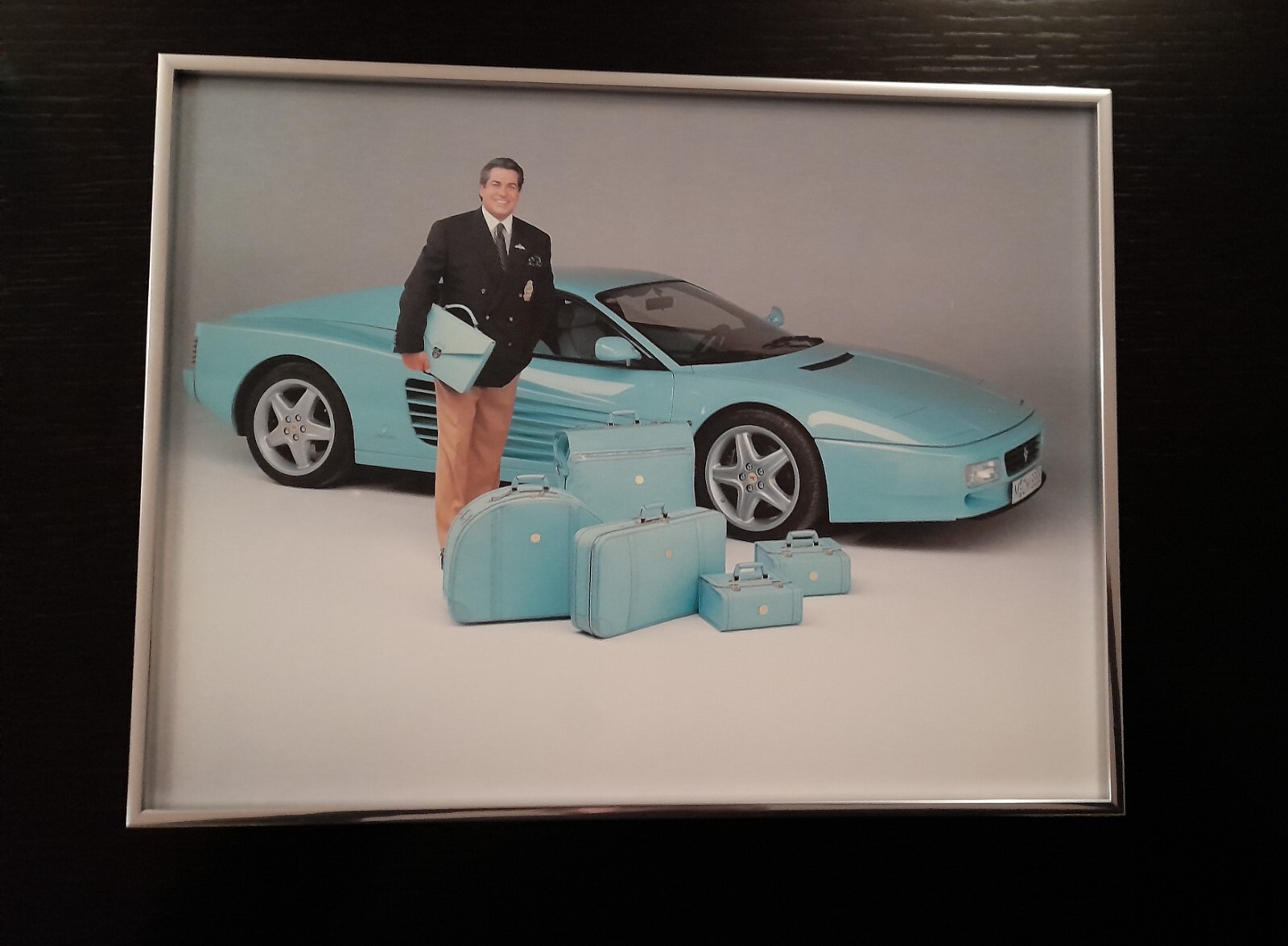 MCM FERRARI Testarossa 512 TR Promotion 1993 Bild gerahmt