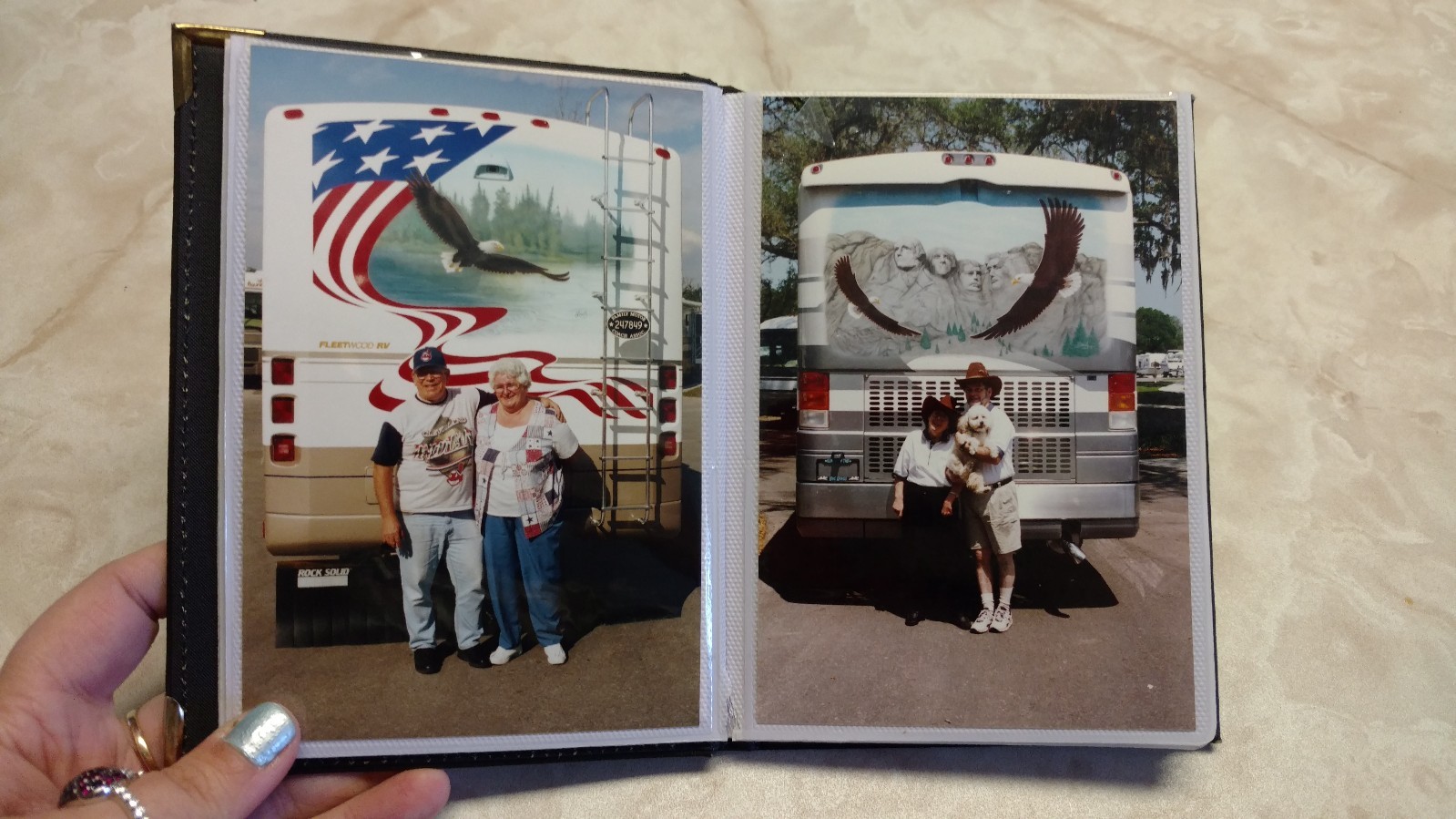 RV Art 24 Page Photo Album Portfolio Pinstriping Motorhome Airbrush Murals Gift