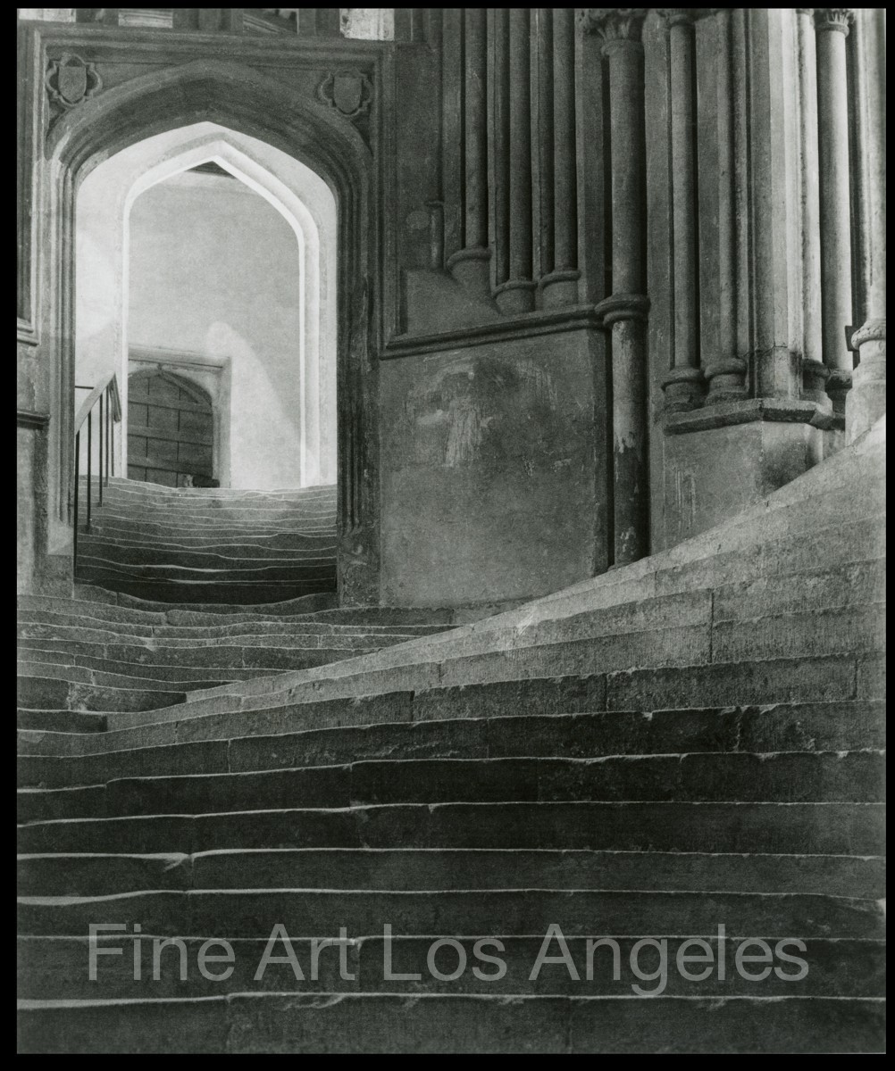 Frederick Evans photo, “The Sea of Steps”, 1903, England, 11×17″ large
