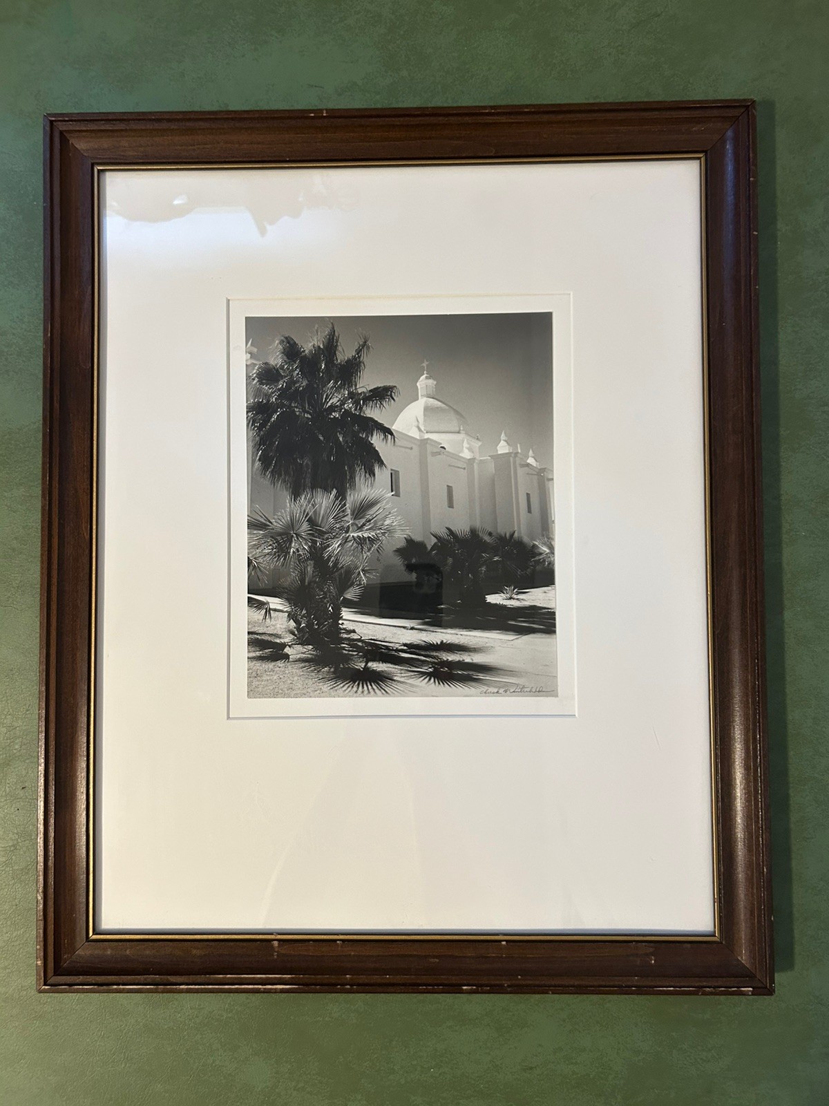 Chuck Winterhalder California Photographer Immaculate Conception Church Framed
