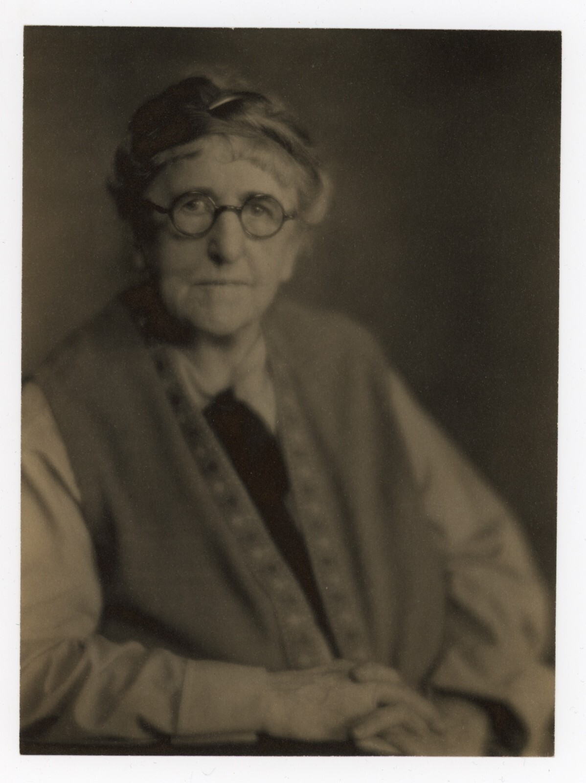 Gertrude Kasebier Self Portrait Platinum Print Photo 1900 Secessionist Woman