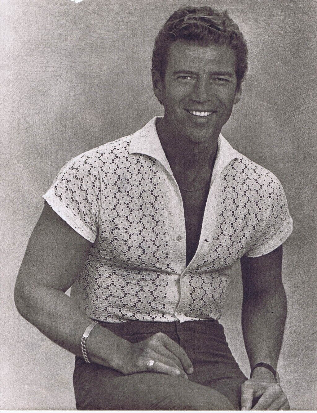 Hendrickson Original Photo B&W MICKEY HARGITAY Mr. Universe 1955 11×14 R214