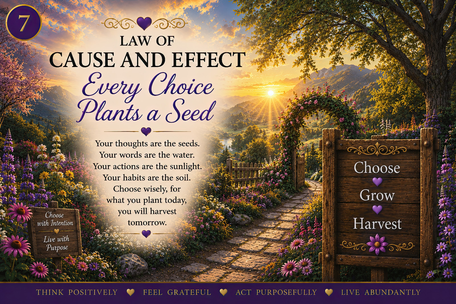 #7 Law Of Cause & Effect