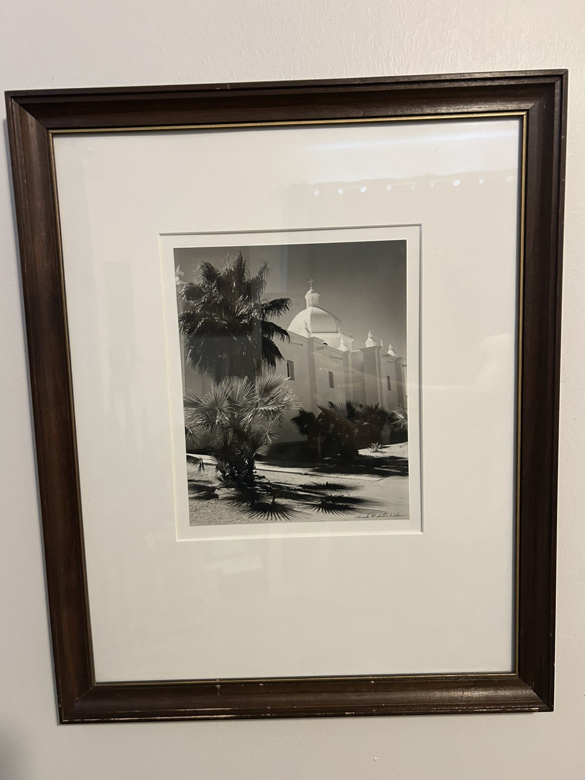 Chuck Winterhalder California Photographer Immaculate Conception Church Framed