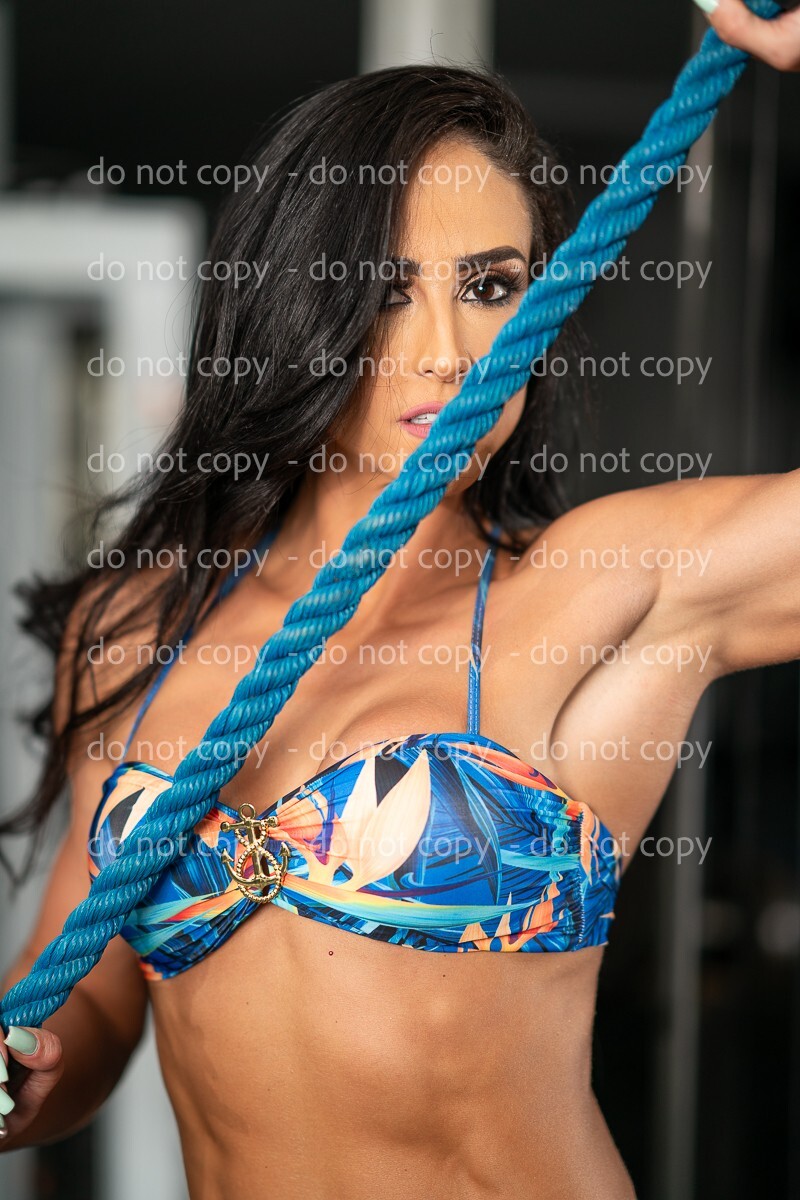 Lot x 24 Art Photography 5x 7, 8×10 Glamour Gym Fitness Model Astrid set #6