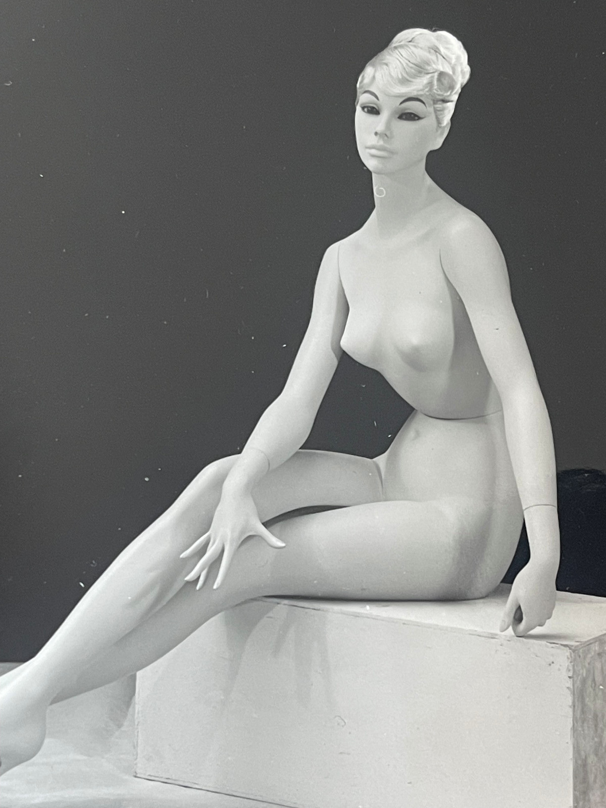 Rare Vintage Original Photo Siegel Stockman Mannequin Female Fetish Curiosa