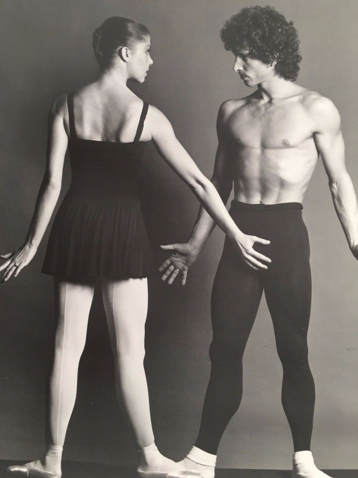 PAUL BLANCA,BALLET DANCERS,R.BEAUJEAN & C. FARHO AUTHENTIC 1983 ART PHOTO PRINT