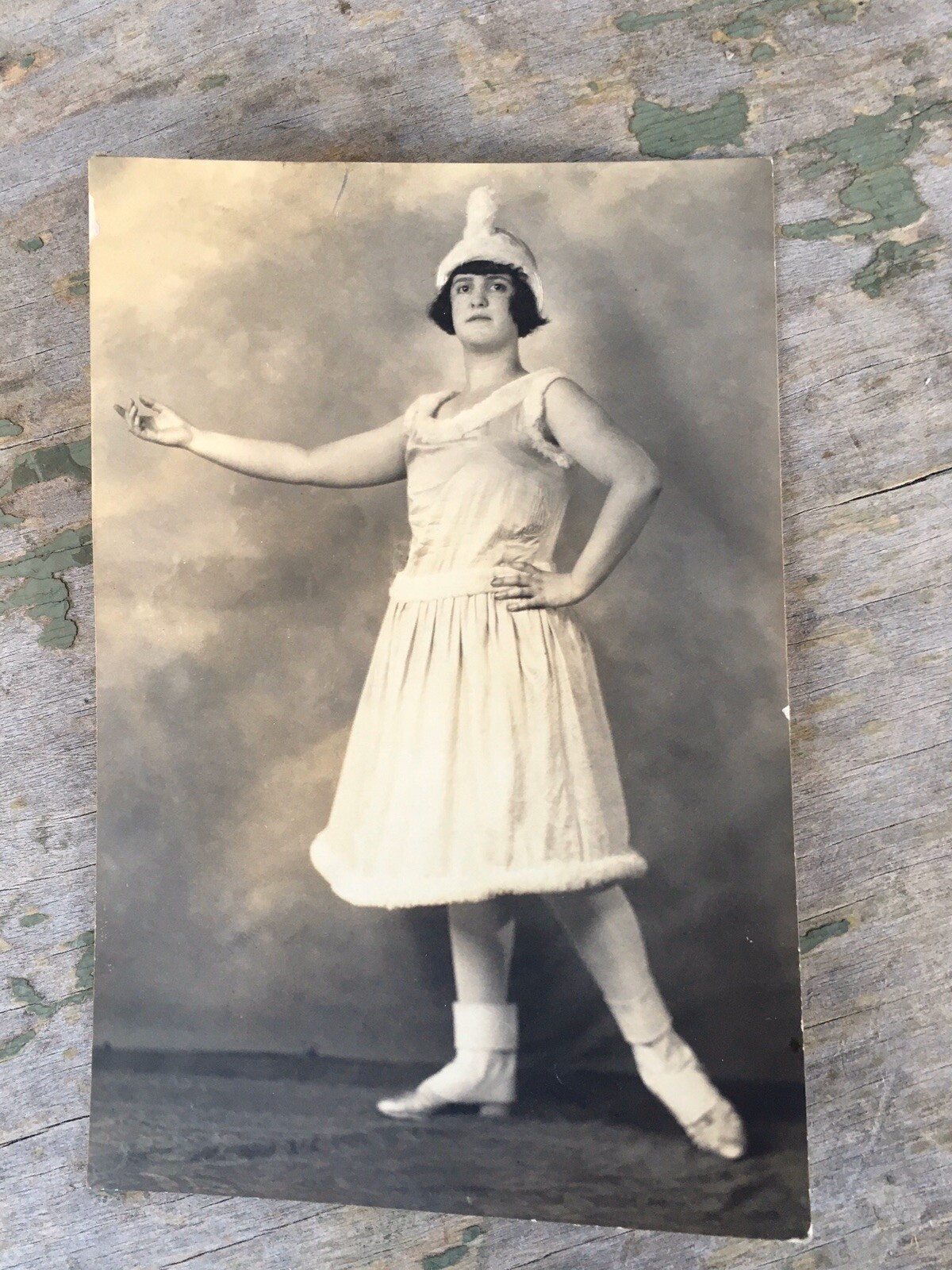Vtg 1920’s Flapper School Girl Jazz Dancing Ballet Glamour Photo Dance Studio