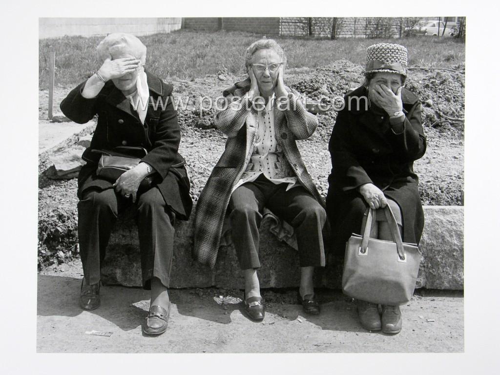 See No Evil, Hear No Evil, Speak No Evil, 1973 Poster