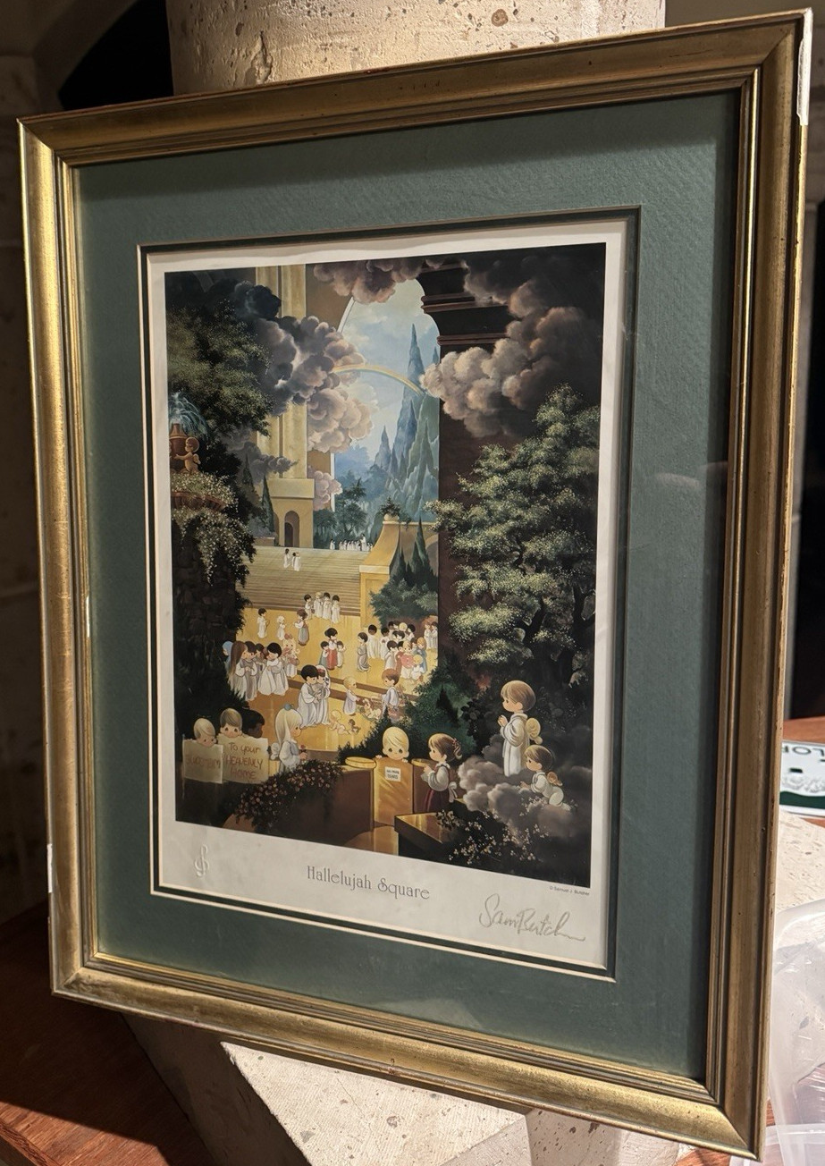 Hallelujah Square – Framed Print Photograph by Sam Butch