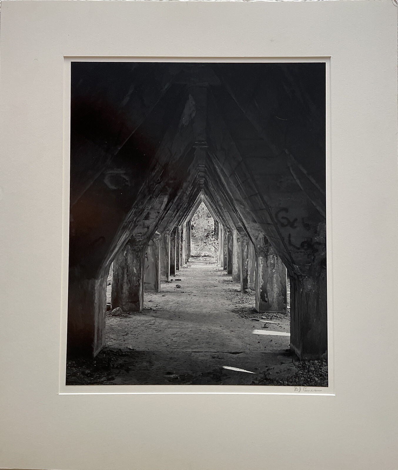 Don Cameron Original 1984 16X20 Original Cathedral Arched Mounted/Matted 24X28
