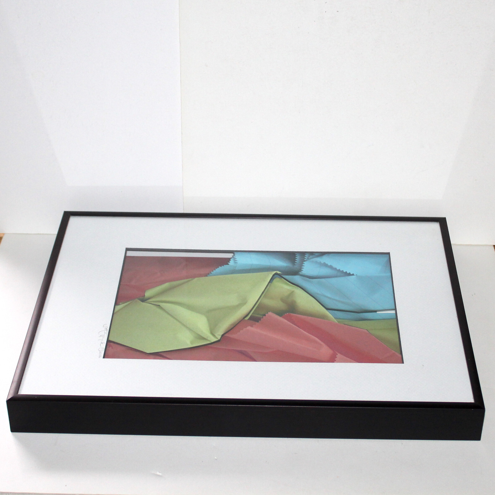 3D Framed Photography Scott Matyjaszek 2006 photo sculpture Signed abstract