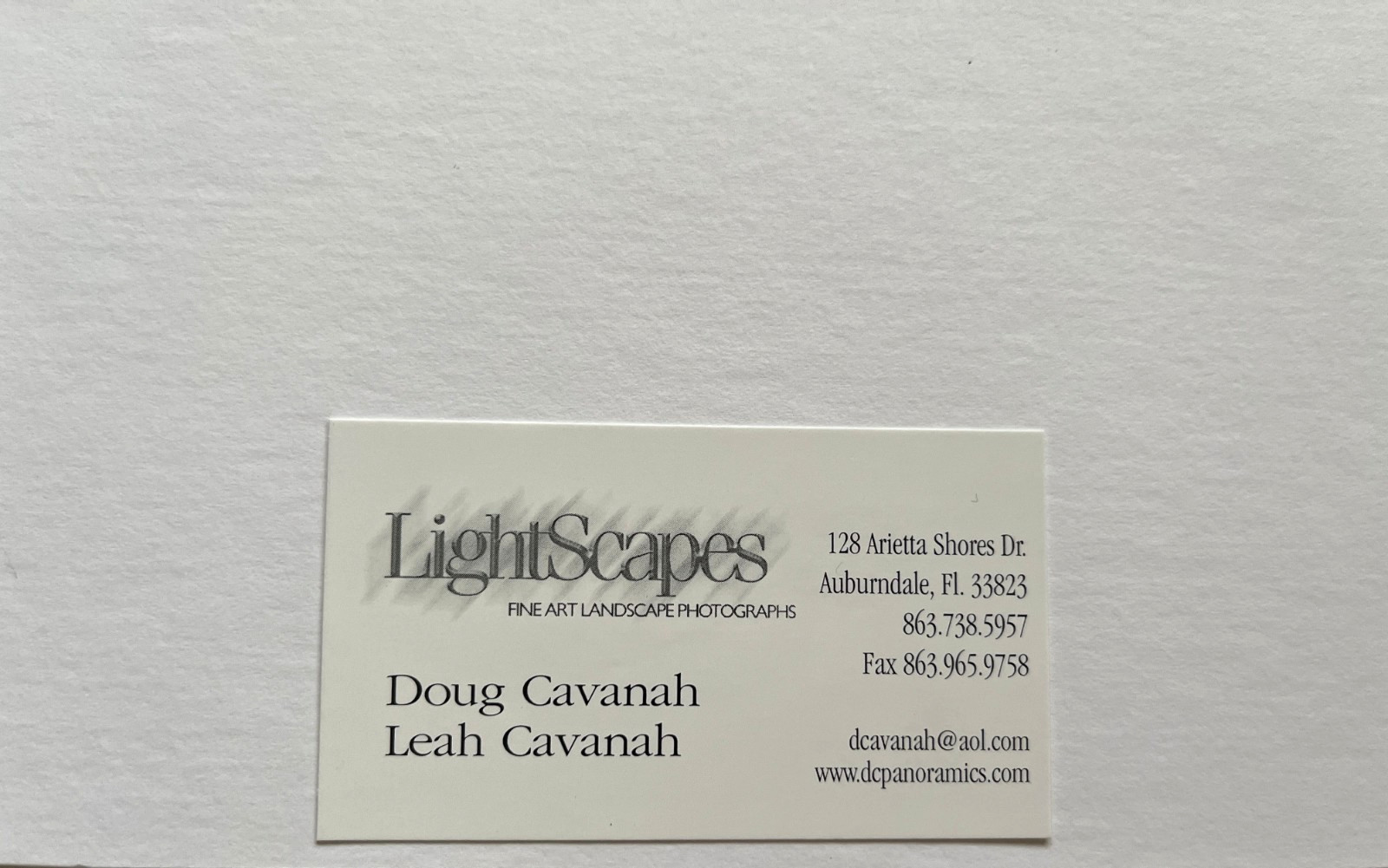Vintage Doug & Leah Cavanah Fine Art Landscape Photographs ‘South Pacific’