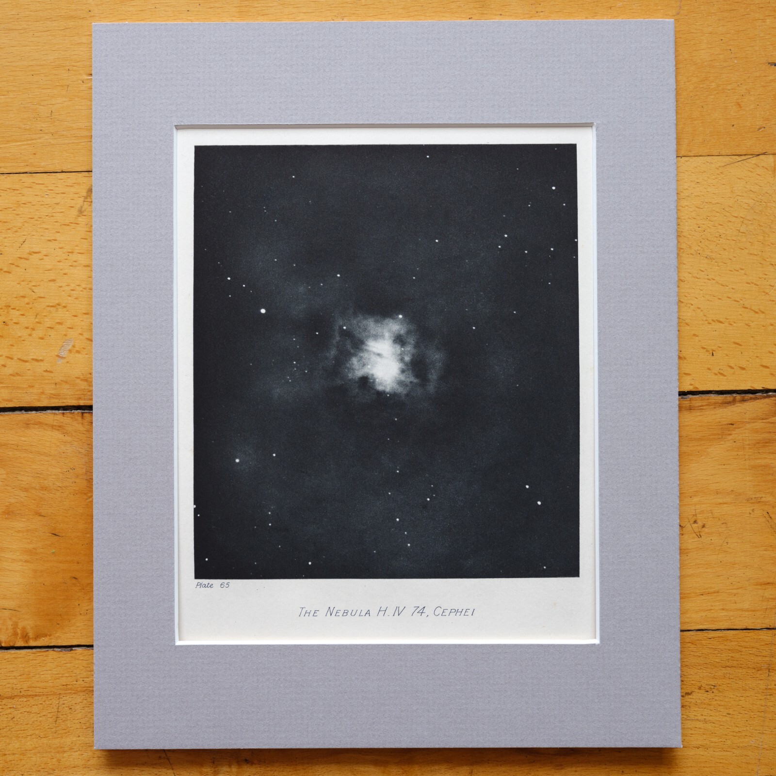Publications of the Lick Observatory – Iris Nebula – 1908 Photogravure