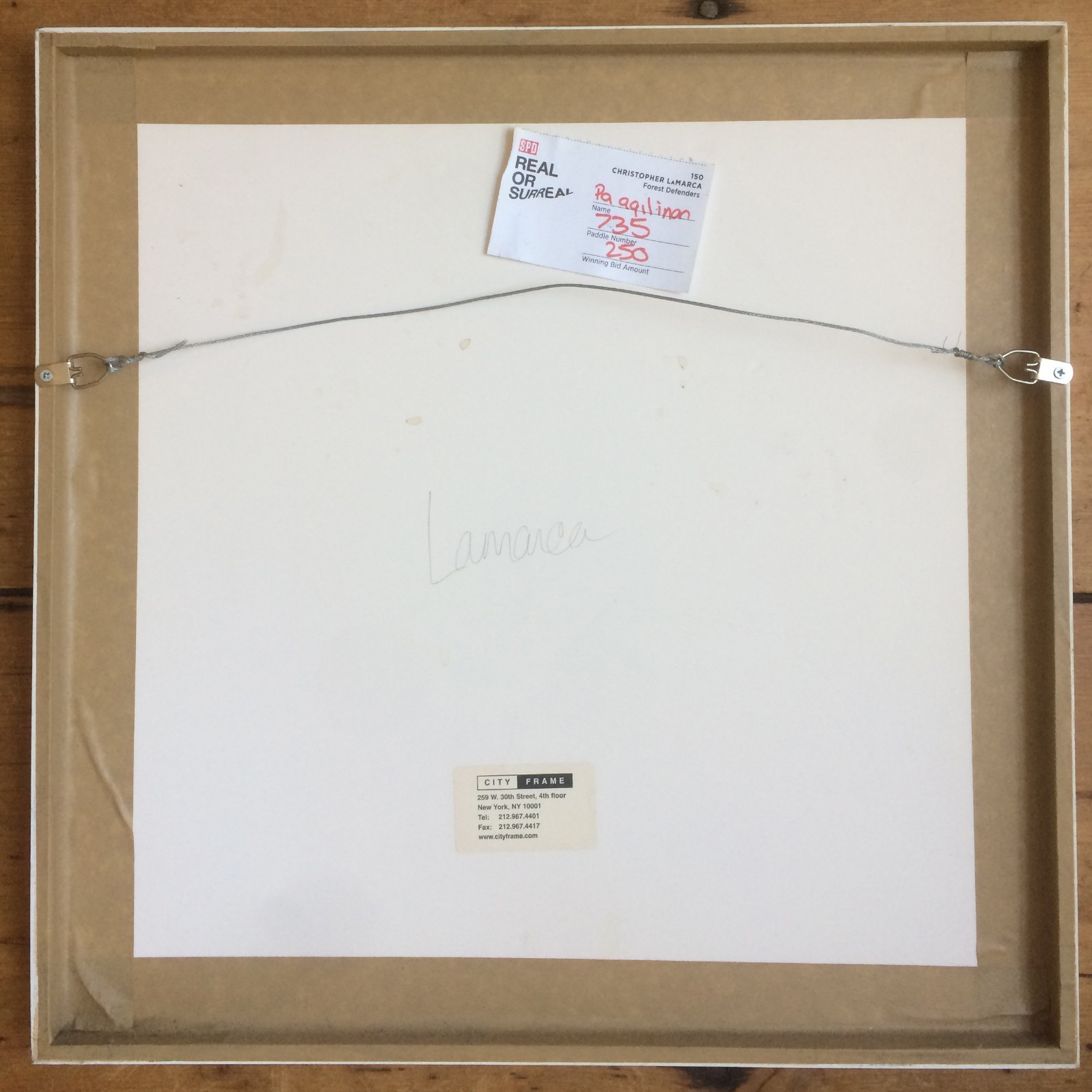 Christopher LaMarca Photograph from the Forest Defenders Series, Signed
