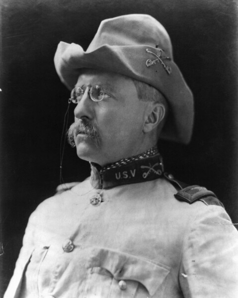 New Photo: Col. Theodore Roosevelt in Uniform, “Rough Riders” – 6 Sizes!