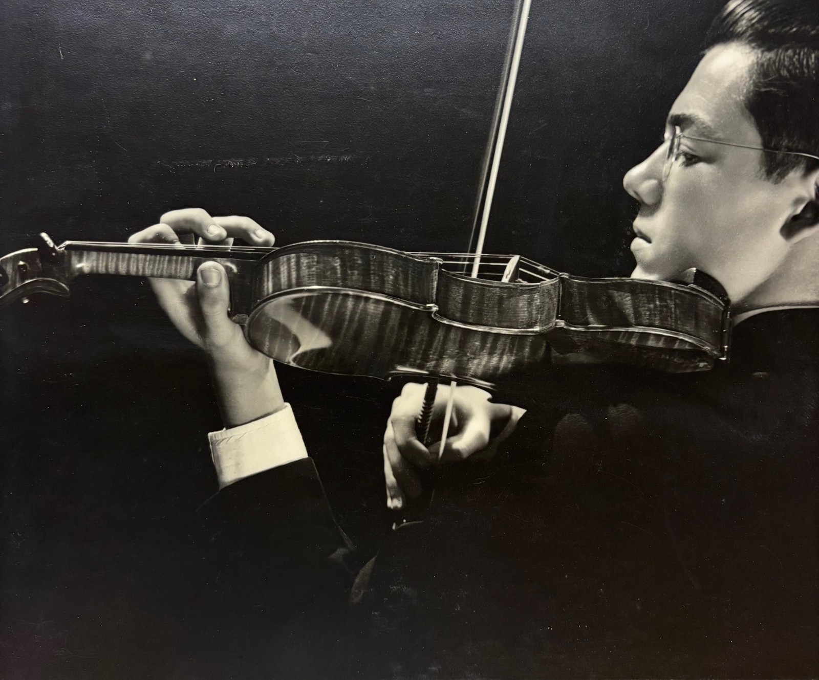 1933 HAROLD HALIDAY COSTAIN ‘George Bennett VIOLINIST Musician Portrait PHOTO